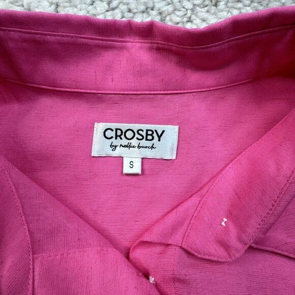 Crosby By Mollie Burch Foster Top Bubblegum Pink - Picture 5 of 9